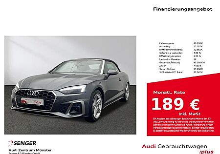 Audi A5 Cabriolet 35 TFSI S line MMI Navi Matrix B&O