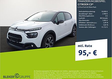 Citroën C3 PureTech 83 Shine Pack