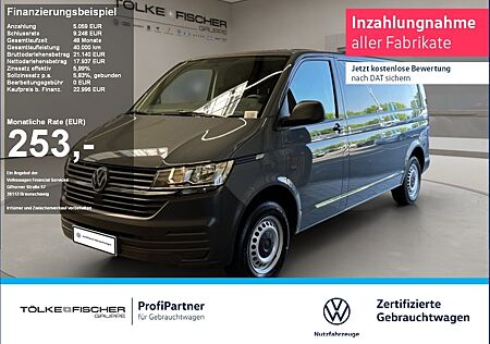 VW T6 Transporter Volkswagen T6.1 Transporter 2.0 TDI Kasten FWD lang Leder