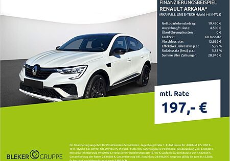 Renault Arkana R.S. LINE E-TECH Hybrid 145 (MY22)