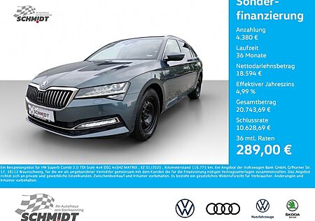Skoda Superb Combi 2.0 TDI Style 4x4 DSG 4xSHZ MATRIX