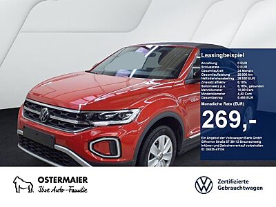 Volkswagen T-Roc Cabriolet GOAL 1.5TSI 150PS DSG NP.47T 18