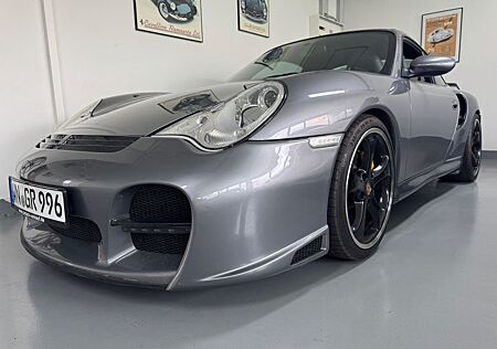 Porsche 996 Turbo Coupe Techart 530PS 1 Hd PCCB+KW Lift