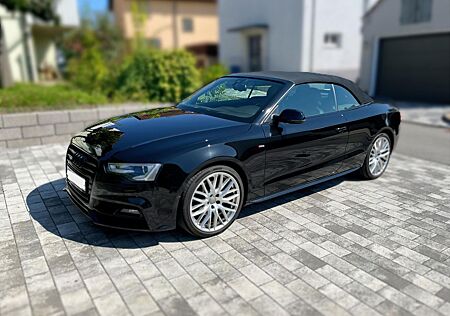 Audi A5 Cabrio 2.0 TDI Quattro S-Line, All Black