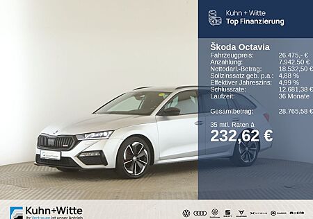 Skoda Octavia Combi 2.0 TDI RS 4x4 *LED*RFK*Navi*Apple