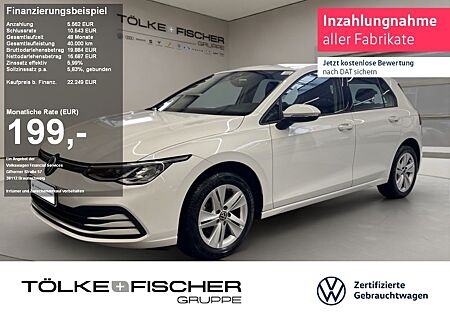 VW Golf Volkswagen VIII 1.0 eTSI Life Virtual ACC SHZ LM LED