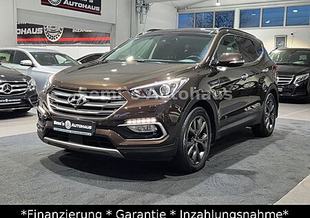 Hyundai Santa Fe blue Style 4WD|Pano|AHK|Leder
