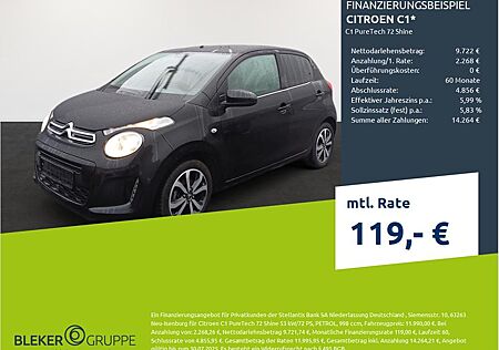 Citroën C1 PureTech 72 Shine