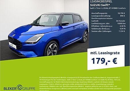 Suzuki Swift 5-Türer 1.2 DUALJET HYBRID Comfort+