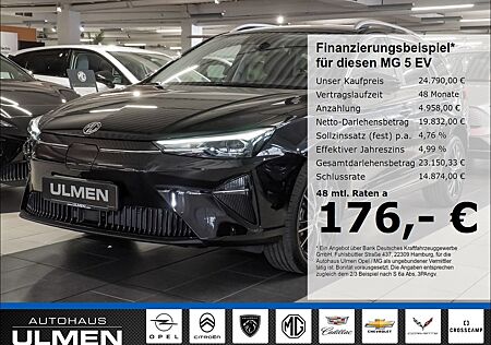 MG MG5 5 EV Luxury Elektromotor 130 kW Navi Leder LED A