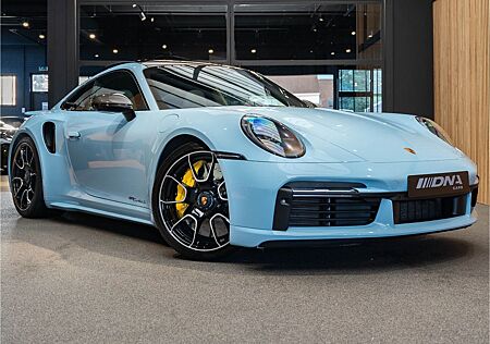 Porsche 992 Turbo S PTS Gulf Blue Surround Carbon 91