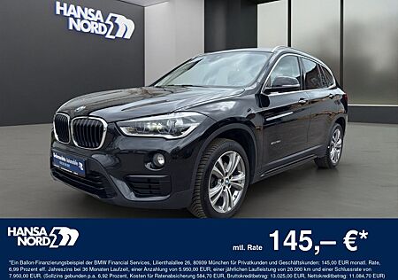 BMW X1 sDrive18d SPORT LINE LED NAVI SHZ PDC ALU 18"