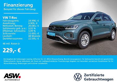 VW T-Roc Volkswagen Life 1.0TSI NAVI DigitalCockpit AppConnect