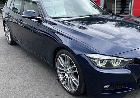BMW 320d Touring M Sport Shadow Individual Blau