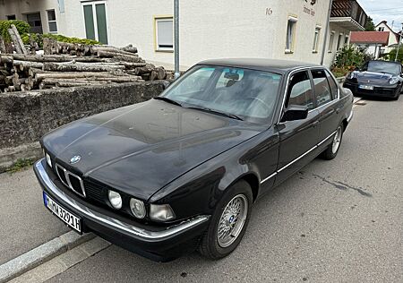 BMW 730i E32 Automatik Leder Schwarz