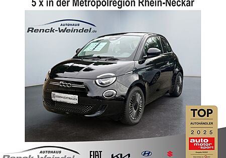 Fiat 500E Icon Navi Apple CarPlay Android Auto Klimaa