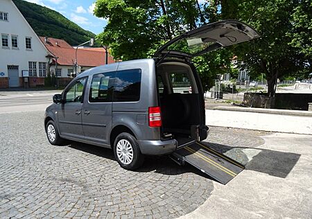 VW Caddy Volkswagen 1.6 TDI ROLLSTUHLRAMPE BEHINDERTENGERECHT