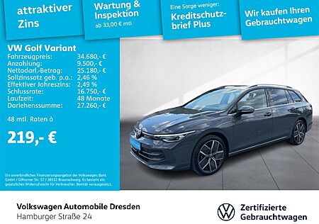 VW Golf Volkswagen VIII Variant Style 1.5 eTSI DSG AHK PANO