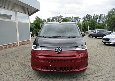 VW T7 Multivan Volkswagen 2,0 TDI DSG Style lang Rot-Schwarz