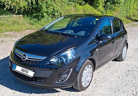 Opel Corsa D 1.4 ENERGY schwarz-graphit-metallic