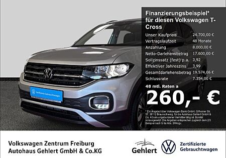 VW T-Cross Volkswagen Move 1.0 TSI AHK Navi ACC Klima Sitzheiz