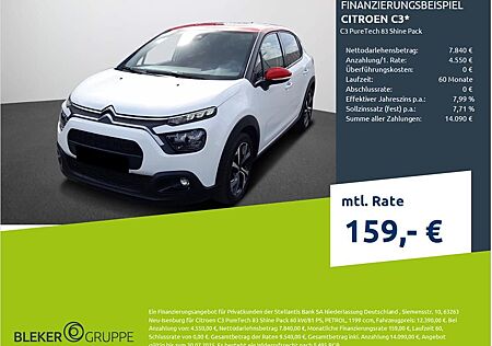 Citroën C3 PureTech 83 Shine Pack