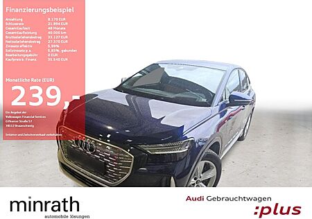 Audi Q4 e-tron Q4 Sportback 40 e-tron S Line MATRIX HUD APP