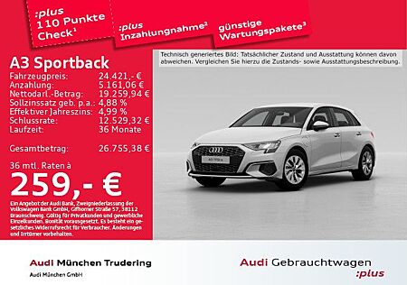 Audi A3 Sportback TFSI e 40 e 150(204) kW(PS) S troni