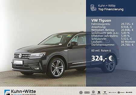 VW Tiguan Volkswagen 2.0 TDI Highline 4M *Pano*AHK*LED*RFK*Nav