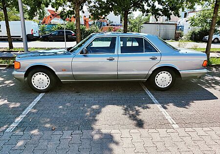 Mercedes-Benz 500 SE W126, Reiserechner, Leder, Standheizung
