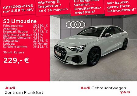 Audi S3 Limousine TFSI quattro S tronic LED Navi Temp