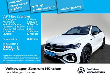 VW T-Roc Volkswagen Cabriolet R-Line 1.5 TSI LED+ Navi Standhz