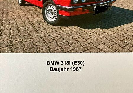 BMW 318i E30 - top gepflegter Oldtimer