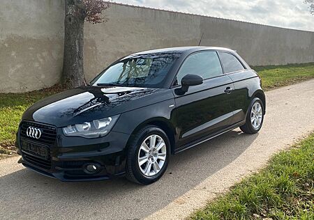 Audi A1 , s-line, 1.6 TDI, schwarz, 2. Hand, TOP