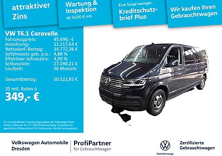VW T6 Caravelle Volkswagen T6.1 Caravelle Comf. LR DSG NAV LED AHZV ACC