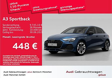 Audi A3 Sportback 45 TFSI e S tronic 2x S line SONOS/