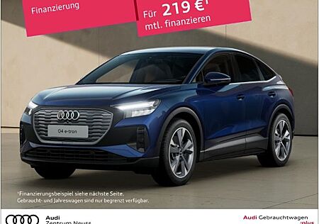 Audi Q4 e-tron Sportback 45 210 kW Neuwagen Anschluss