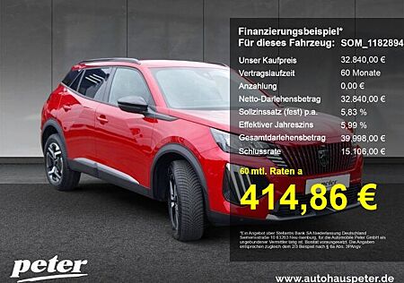 Peugeot 2008 Allure Hybrid 145 360°Kamera+SHZ+Navi+Grip+
