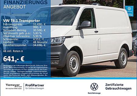 VW T6 Transporter Volkswagen T6.1 Kasten DSG AHK NAVI ACC
