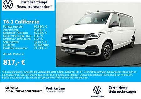 VW T6 California Volkswagen T6.1 California Ocean 2.0TDI 4M DSG*StdHz*AHK*17