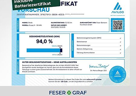 Skoda Enyaq 60 iV Loft AHK Matrix Navi RüKa Sitzh.
