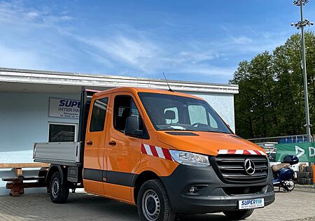 Mercedes-Benz Sprinter 317 CDI Lang DoKa Pritsche 7 Sitz KLIMA