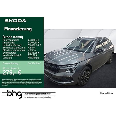 Skoda Kamiq leasen