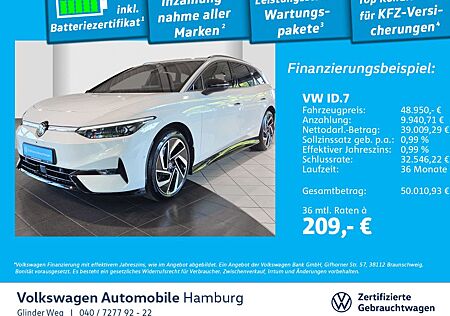 VW ID.7 Volkswagen Tourer Pro AHK Navi Kameras