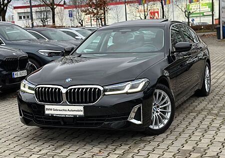 BMW 520d Luxury Line Leder Glasdach HUD Laser ACC