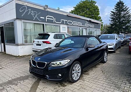 BMW 220d CabrioAut.|2.Hand|Bi-Xenon|T-Leder|Navi|PDC