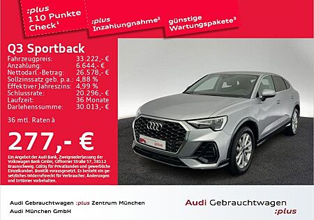 Audi Q3 Sportback 35 TFSI AHK/Virtual+/Navi+/PDC+/Sit