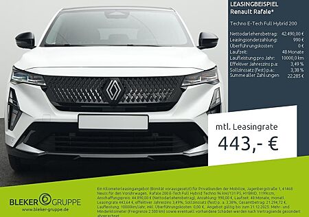 Renault Rafale Techno E-Tech Full Hybrid 200