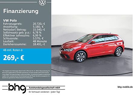 VW Polo Volkswagen 1.0 TSI DSG Move