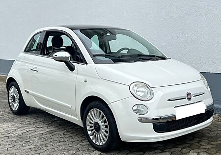 Fiat 500 1.2 Automatik Panorama Klima 1.Hand von OMA